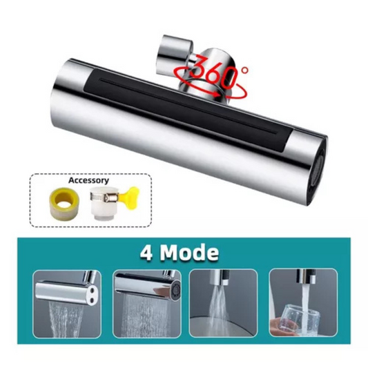 AquaFlow 4™  - Grifo Cascada 4 Funciones para Cocina